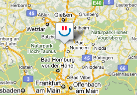 Karte &ndash;&nbsp;B&uuml;rocenter Butzbach