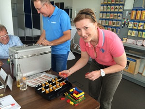 Spass beim Meeting