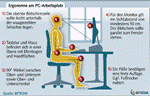 Ergonomie am Arbeitsplatz