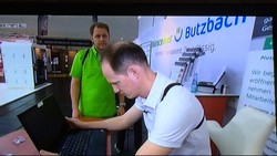 RTL aktuell berichtet von der FIBO und der Aktionsfläche "active office"