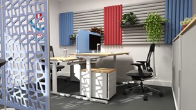 Hall im Büro? 10 Tipps für eine bessere Raumakustik Hall im Büro? 10 Tipps für eine bessere Raumakustik